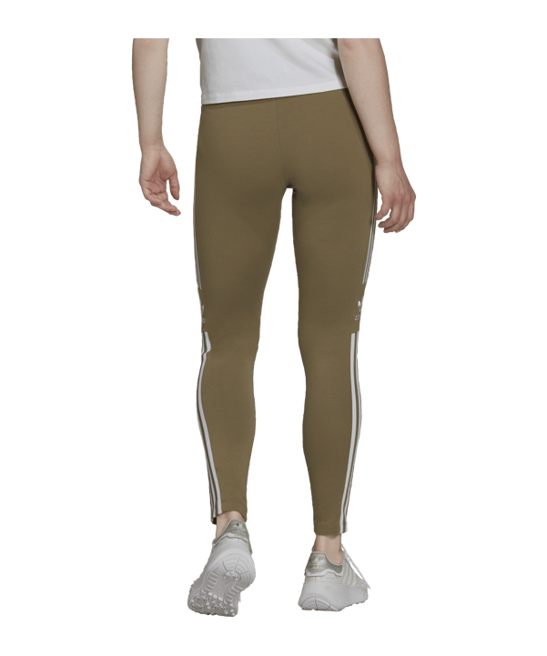 adidas Originals Trefoil Leggings Damen Grün - gruen