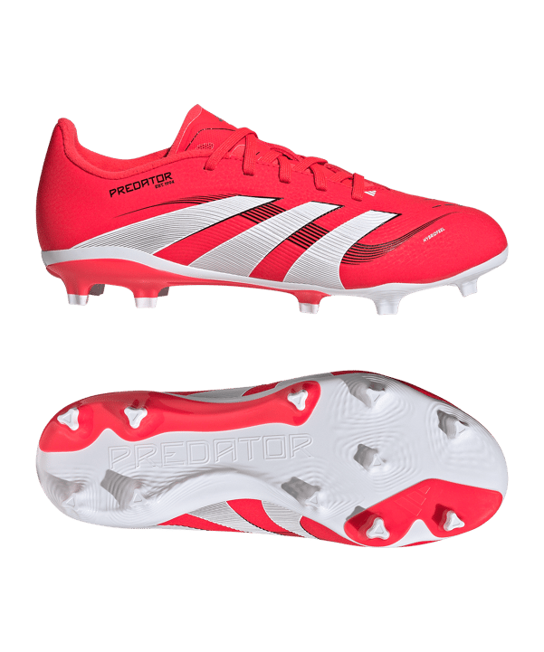 adidas Predator League FG Pure Victory Kids Rot - rot