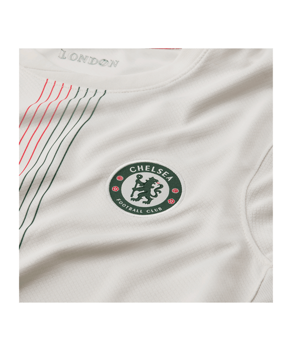 Nike FC Chelsea London Trikot Away 2025/2026 Damen Grau F031 - grau