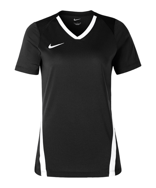 Nike Team Spike Trikot Damen Schwarz F010 - schwarz