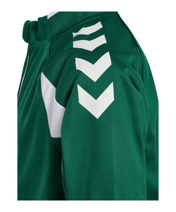hummel Core 2.0 Track Zip Jacke Kids Grün F6131 - gruen