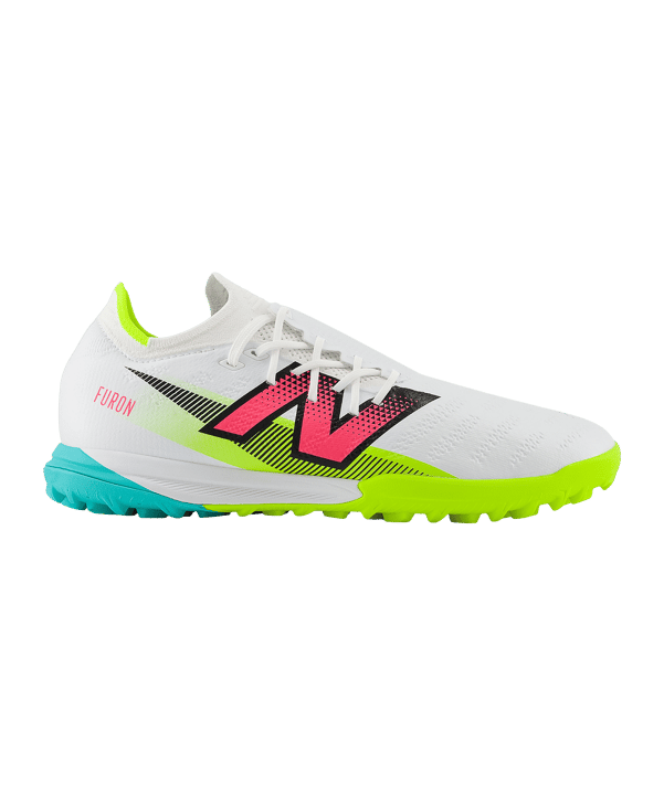 New Balance Furon Pro v7+ TF United in FuelCell Weiss FH75 - weiss