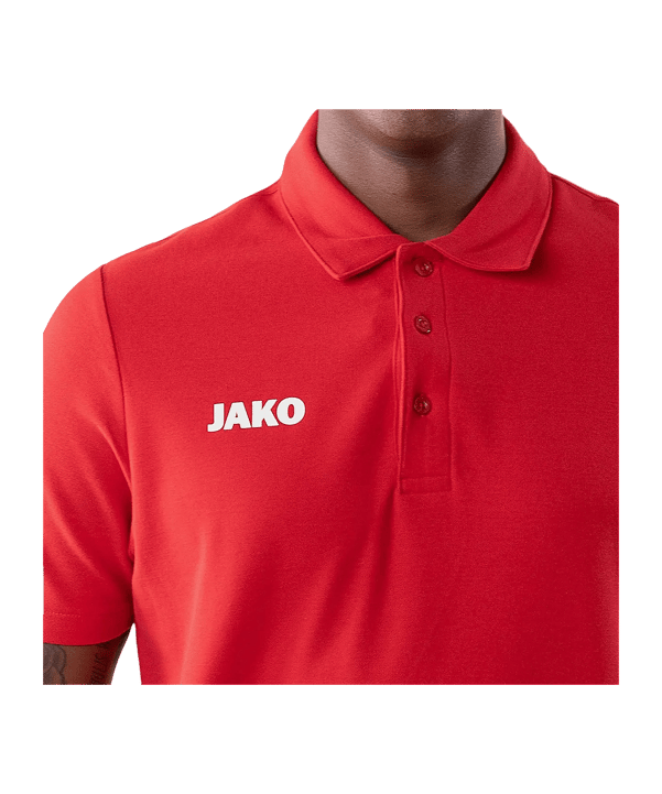 JAKO Base Polo Rood K001 - rood