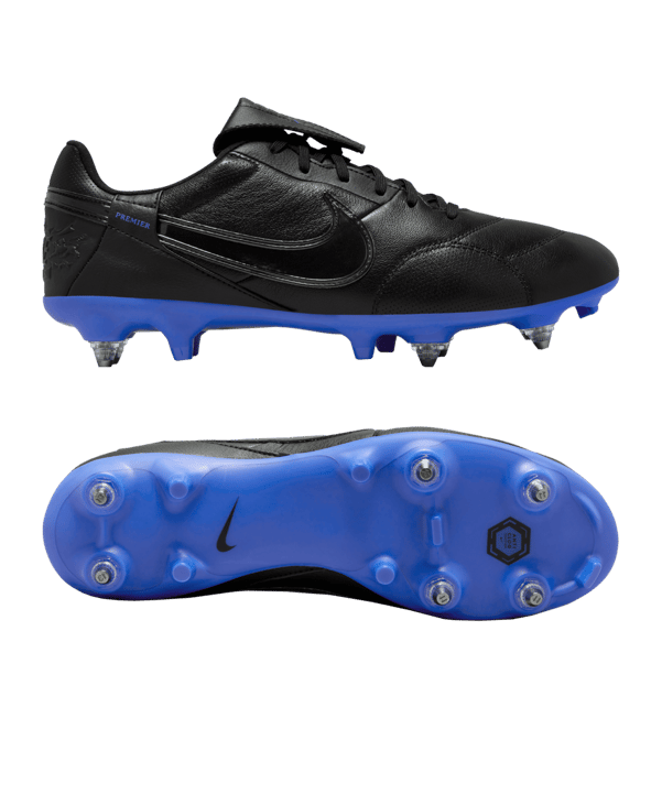 Nike Premier III SG-Pro AC Shadow Schwarz Blau F007 - schwarz