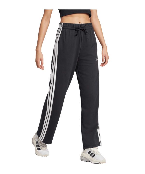 adidas Essentials 3 Stripes Pantalon de survêtement Femmes Noir - noir