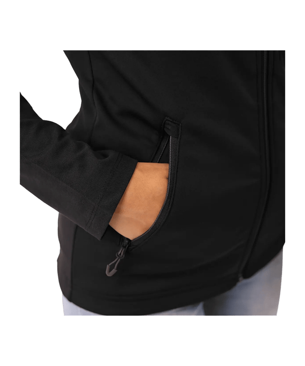JAKO Premium Softshellweste Damen Schwarz F800 - schwarz