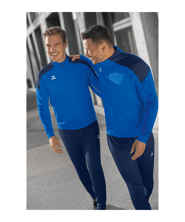 Erima EVO Star Trainingsjacke Blau - blau