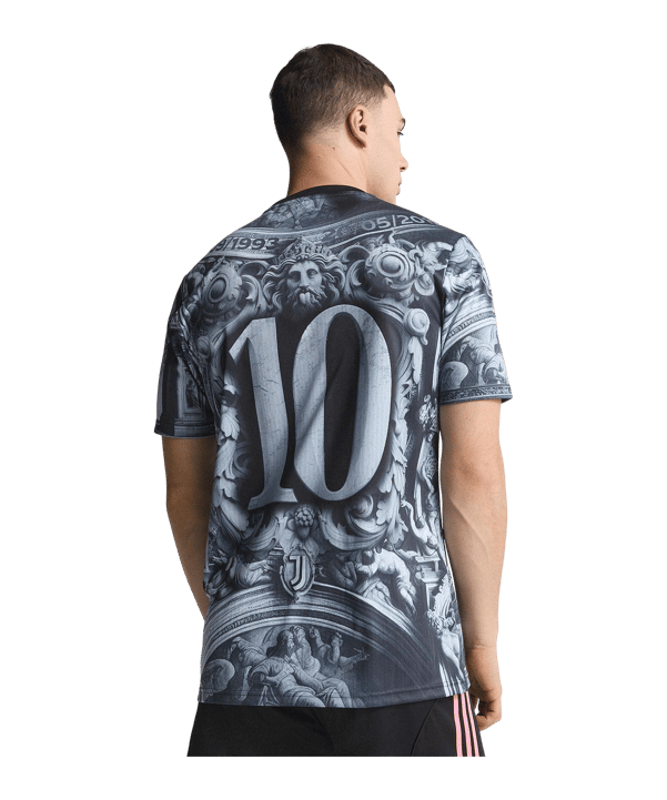 adidas Juventus Turin Prematch T-Shirt 2025/2026 Schwarz - schwarz