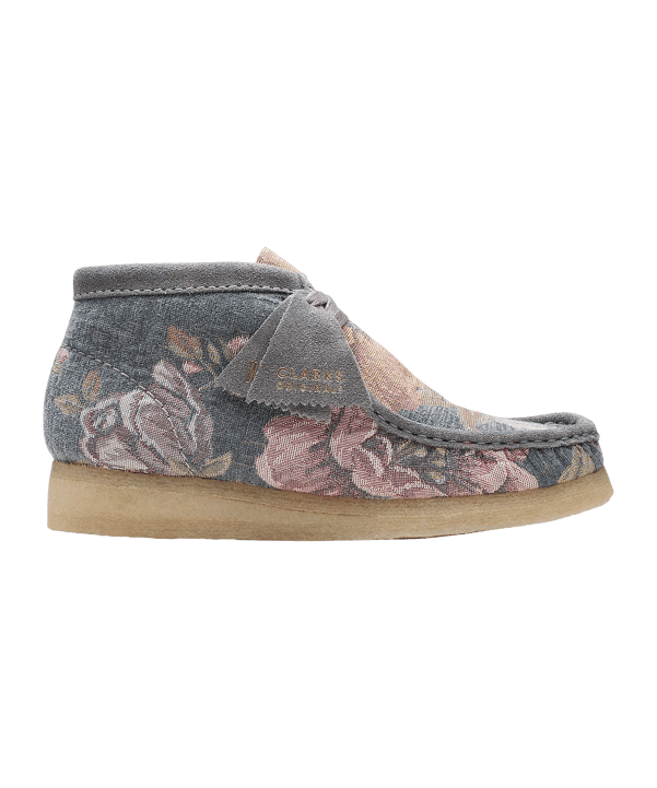 Clarks Wallabee Boots Sneaker Damen Blau - blau