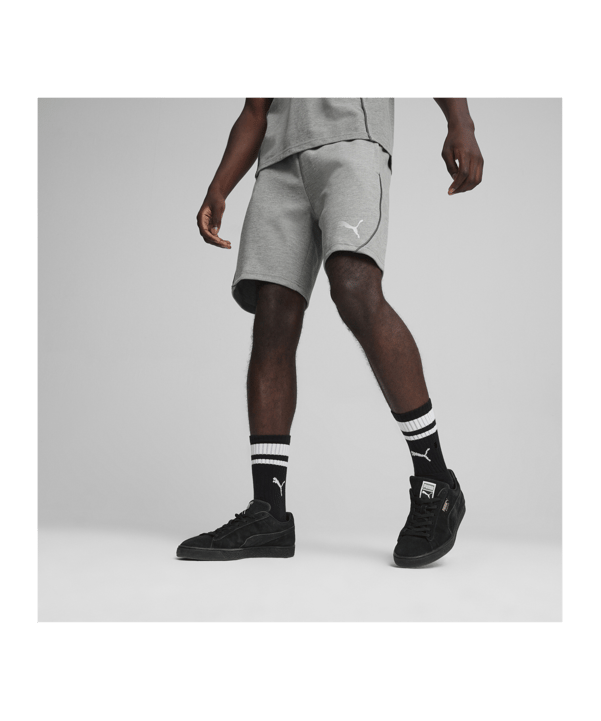 PUMA teamFINAL Casuals Shorts Grau F33 - grau