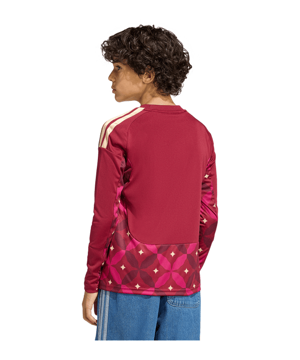 adidas Italien Torwarttrikot Langarm Home WM 2026 Kids Rot - rot