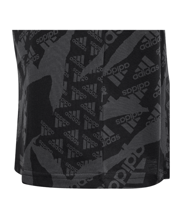 adidas T-Shirt Kids Schwarz - schwarz