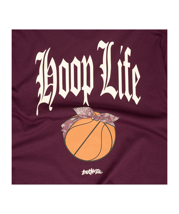 Bucketz Hoop Life Sweatshirt Rot - rot