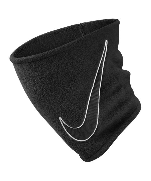 Nike Fleece 2.0 Neckwarmer Schwarz Weiss F010 - schwarz