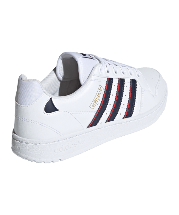 adidas Originals NY 90 Stripes Weiss Blau - blau