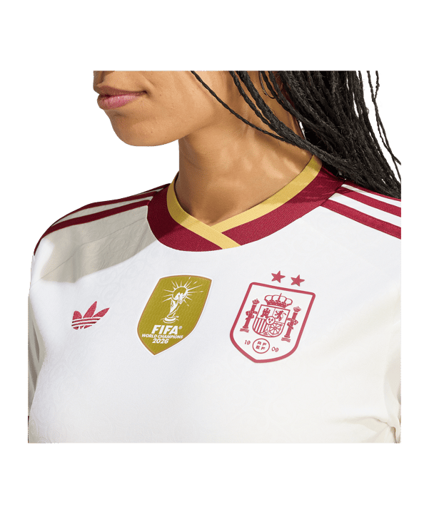 adidas RFEF Spanje Winner Shirt Away 2026 Dames Wit - wit