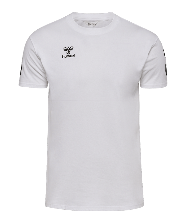 Hummel Go 2.0 Chevron T-Shirt Weiß F9001 - weiss