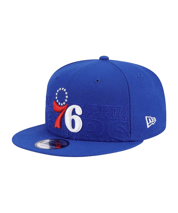 New Era Philadelphia 76ers Philadelphia 76ers Draft 9Fifty Cap Blau - blau