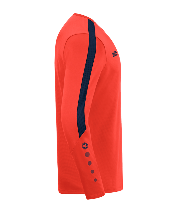 JAKO Power Sweatshirt Kids Orange Blau F375 - orange