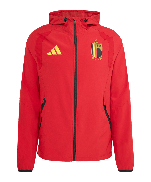 adidas Belgien Tiro Tech Windjacke Rot - rot