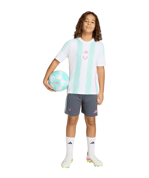 adidas Originals Messi Short Kids Grau - grau