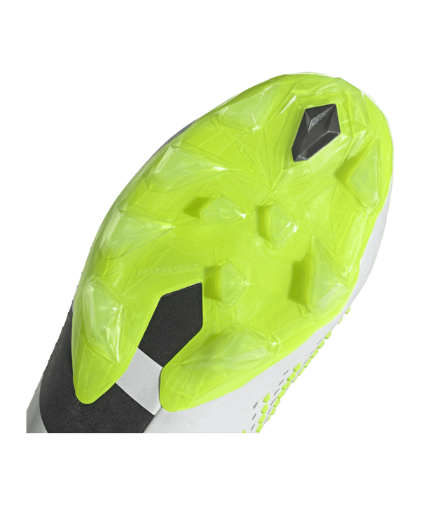 adidas Predator Accuracy.1 L AG Crazyrush Weiss Schwarz Gelb - weiss