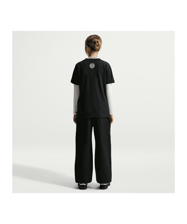 Nike Paris Saint-Germain Swoosh T-shirt Bambini Nero C010 - nero