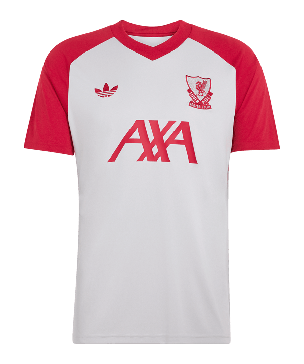 adidas Liverpool FC Pre Match Shirt 2026/2027 Grijs - grijs