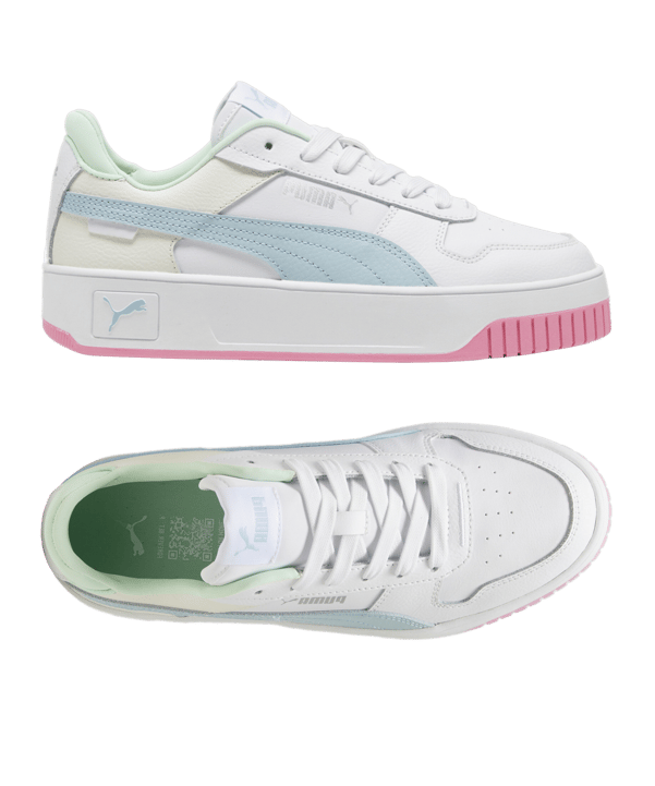 PUMA Carina Street Weiss Blau F21 - weiss