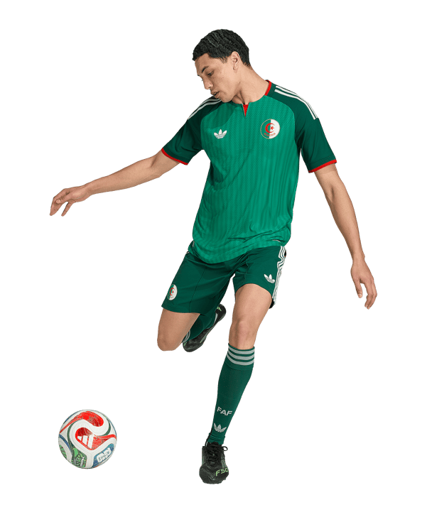 adidas FAF Algerien Trikot Away WM 2026 Grün