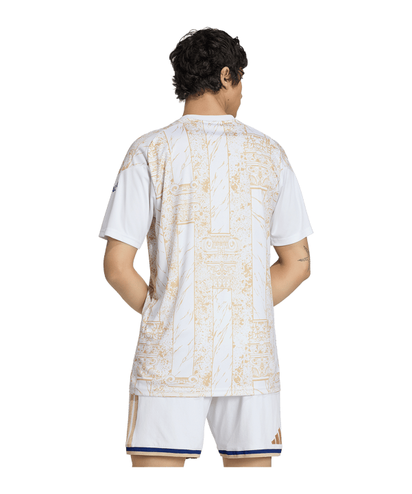 adidas FIGC Italië Prematch T-shirt Wit - wit