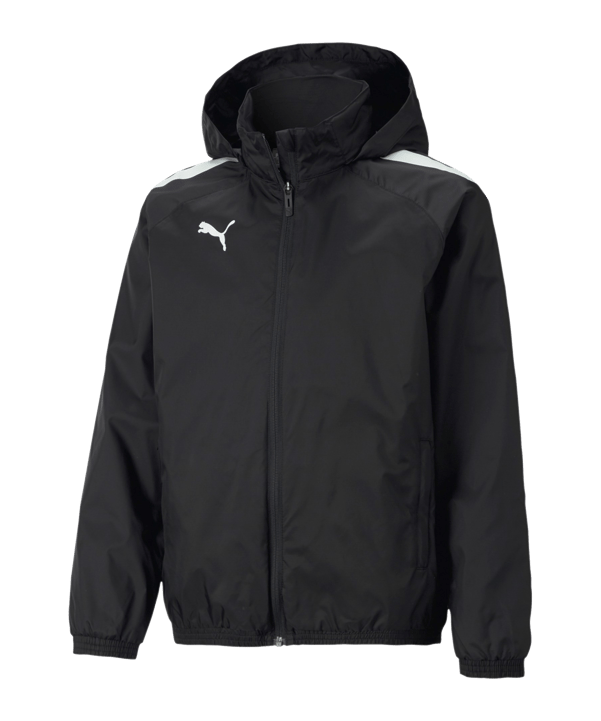 PUMA teamLIGA Allwetterjacke Kids Schwarz F03 - schwarz