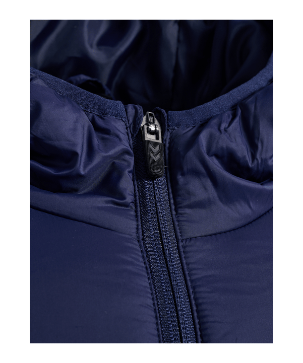 Hummel Go Quilted Kapuzenjacke Blau F7026 - blau