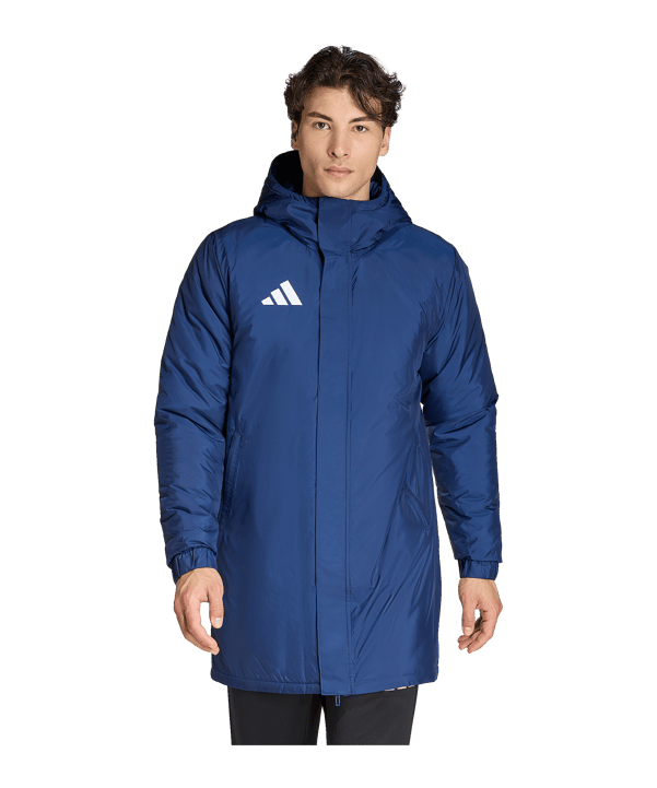 adidas Entrada 26 Winterjacke Blau - blau