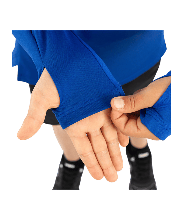 JAKO ZipTop Light Flow Sweatshirt Kids Blau F400 - blau