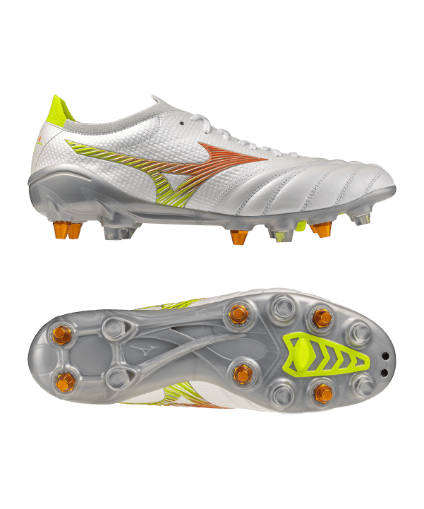 Mizuno Morelia Neo V B Japan Mix SG Prism Bianco C54 - bianco