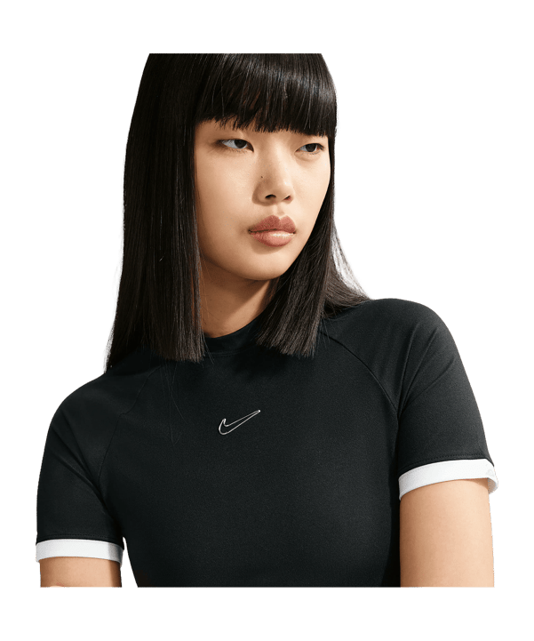 Nike Gloss T-Shirt Damen Schwarz F010