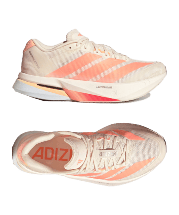adidas Femmes Adizero Boston 13 Chaussure de running Blanc - blanc