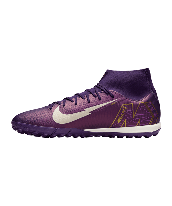 Nike Air Zoom Mercurial Superfly X Academy TF Kylian Mbappe Signature Lila F500 - lila
