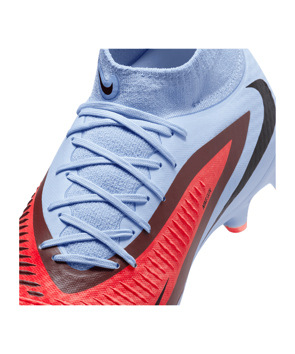Nike Phantom 6 High Academy MG Scary Good Blauw K400 - blauw