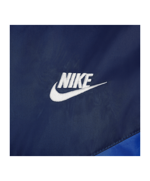 Nike Windrunner Kapuzenjacke Blau F481