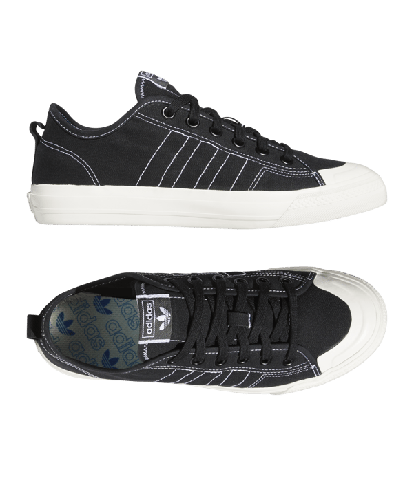 adidas Originals Nizza RF Schwarz - schwarz