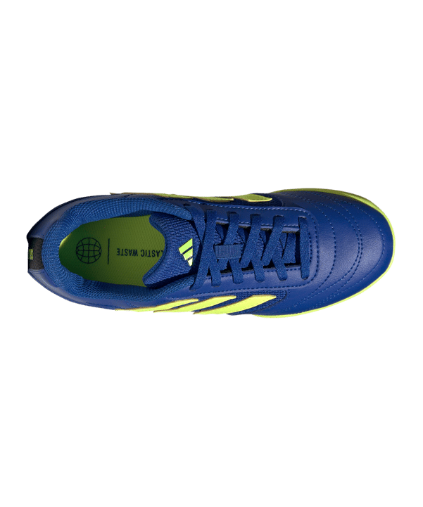 adidas Super Sala 2 Halle Kids Blau Gelb - blau
