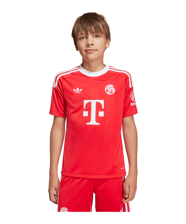 adidas FC Bayern München Torwarttrikot 3rd 2025/2026 Kids Rot