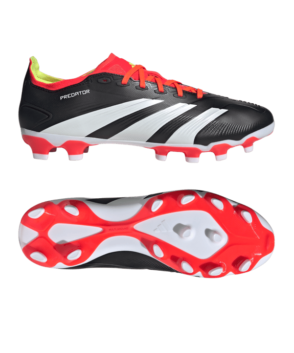 adidas Predator League MG Solar Energy Schwarz - schwarz