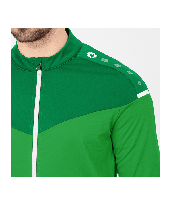 JAKO Champ 2.0 Trainingsjas Groen K022 - groen