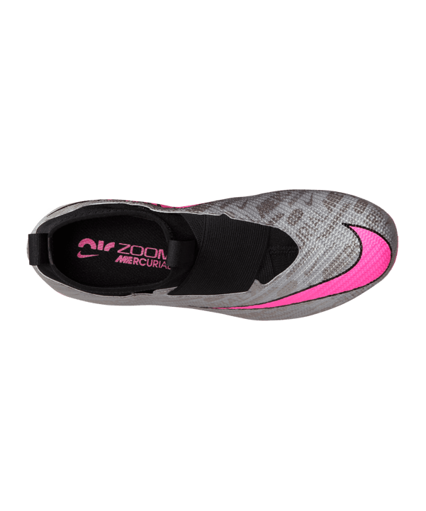 Nike Jr Air Zoom Mercurial Superfly IX Pro FG XXV Kids Silber Pink F060 - silber