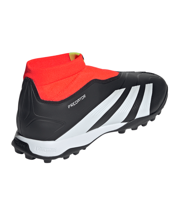 adidas Predator League LL TF Solar Energy Schwarz Weiss Rot - schwarz