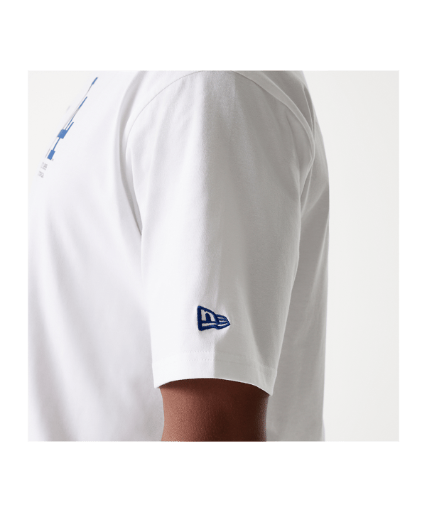 New Era MLB Los Angeles Dodgers Graphic Oversized T-Shirt Weiß - weiss