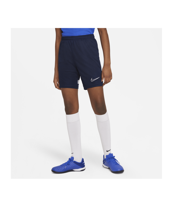 Nike Academy 21 Short Kids Blau Weiss F451 - blau